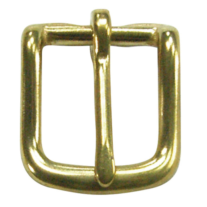 #12 Solid Brass High Plush Buckle 5/8" with 3.2mm Tongue